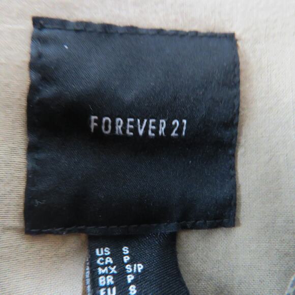 Forever 21 Camo Army Print Casual Jacket Shacket Casual Small - Picture 4 of 6